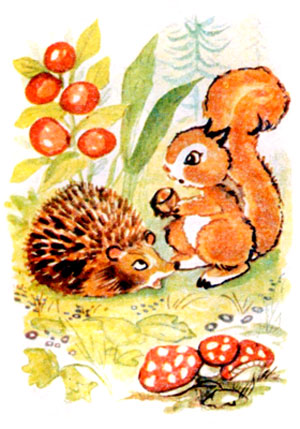 قصه کودکانه «سنجاب کوچولو»-مجموعه داستانهای مصوّر «آزاده»-ارشیو قصه و داستان ایپابفا